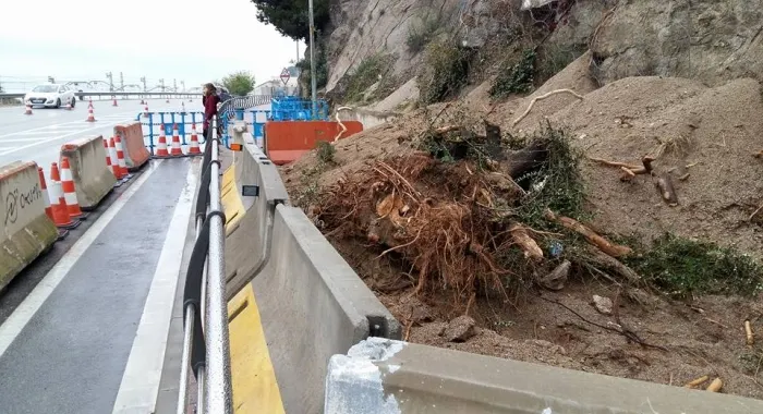 Carreteres arreglarà , finalment, els desperfectes de la Penya del Cementiri