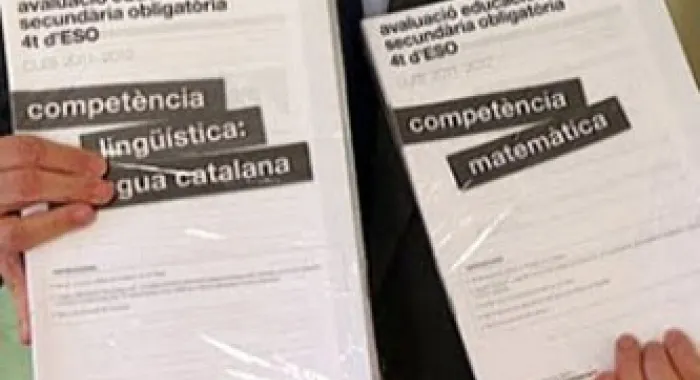 Els alumnes de 4t d'ESO posen a prova les seves competències bàsiques