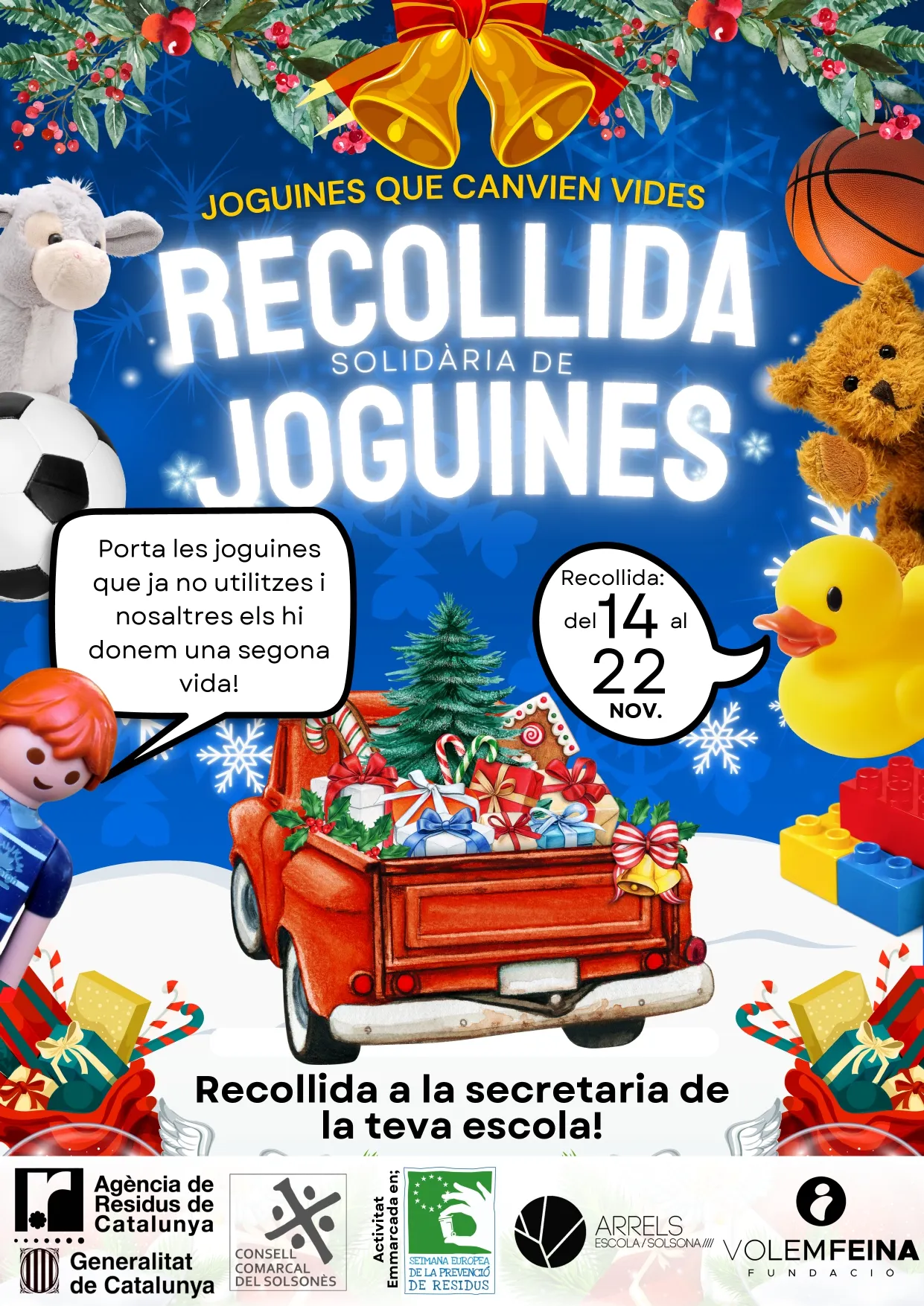 L'alumnat del cicle d'Activitats Comercials d'Arrels impulsa una nova campanya solidària de recollida de joguines