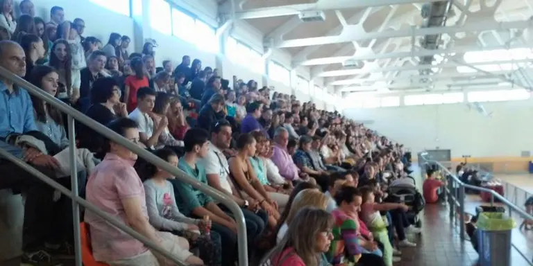 El Campionat de Catalunya Cadet de patinatge omple el Pavelló de la Seu