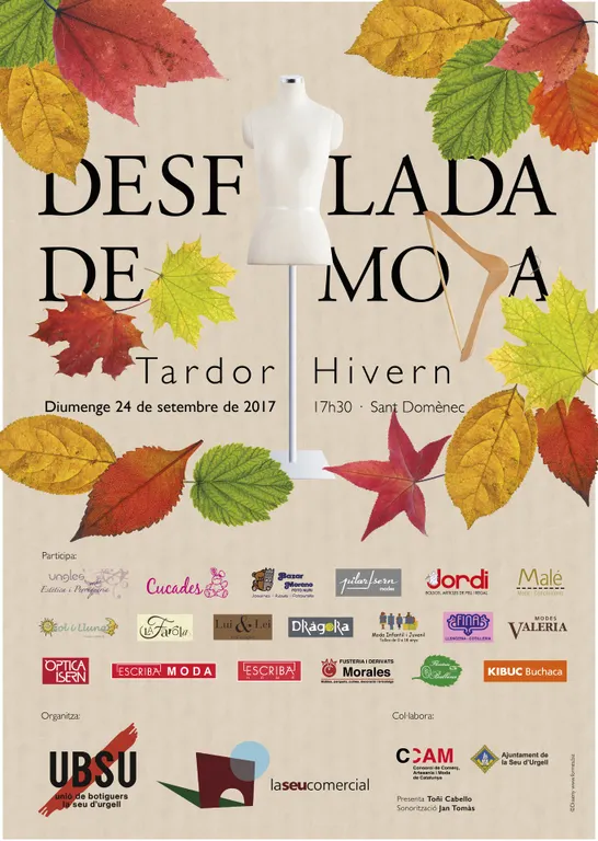 Desfilada de moda tardor-hivern a la Seu d’Urgell