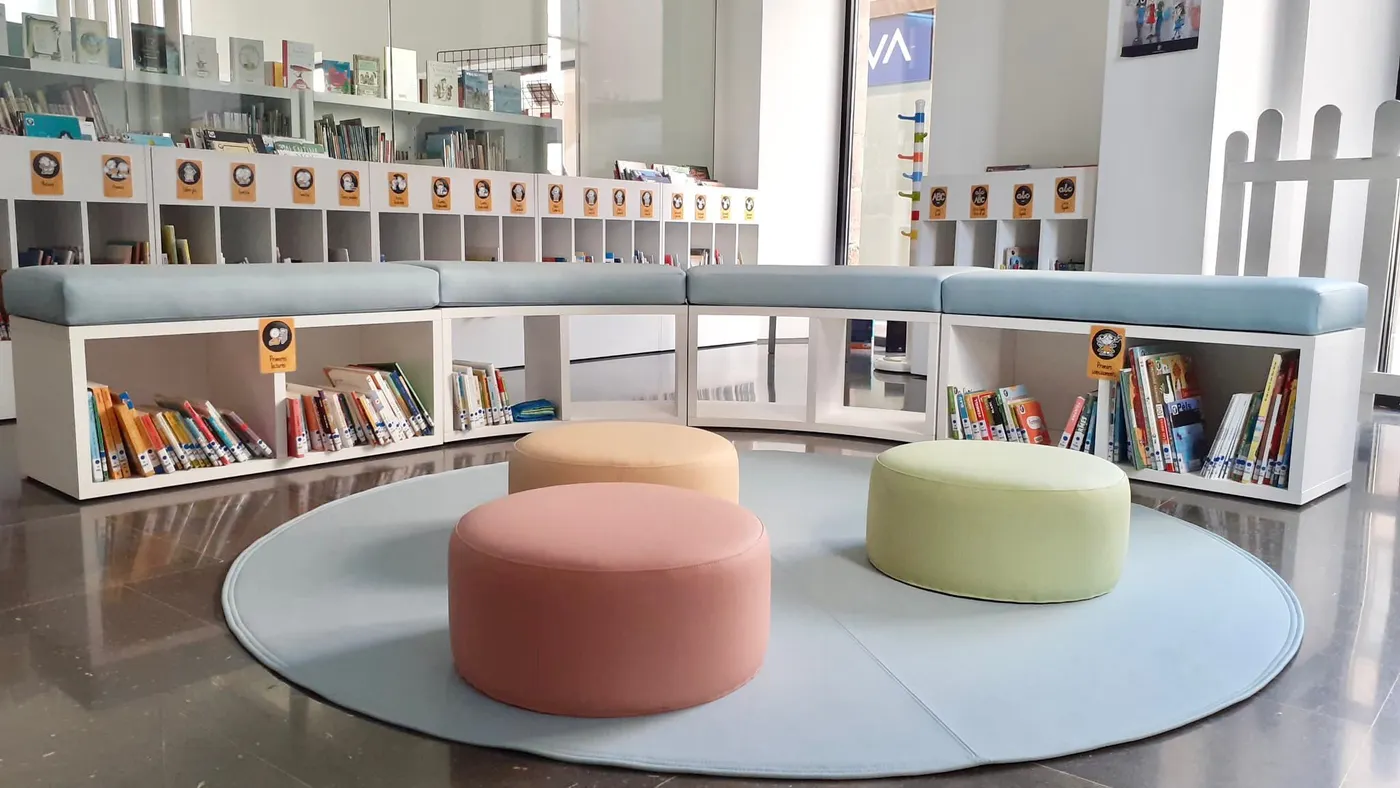 La biblioteca Carles Morató reobre demà totes les sales amb el 50% de la capacitat