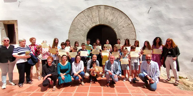 Diumenge es van donar els Premis de la Mostra Literària en un acte de lliurament de plena normalitat