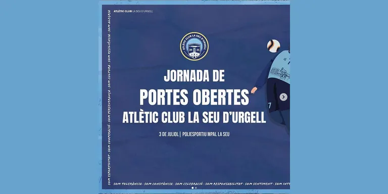 Jornada de portes obertes de futbol sala de l'Atlètic Club La Seu