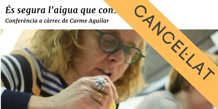El Campus Extens de la URV a Cambrils cancel·la la conferència ‘És segura l’aigua que consumim?’