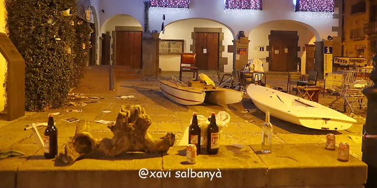 170 joves s'han apuntat al sopar de Naps i Cols que s'ha traslladat a la pista coberta