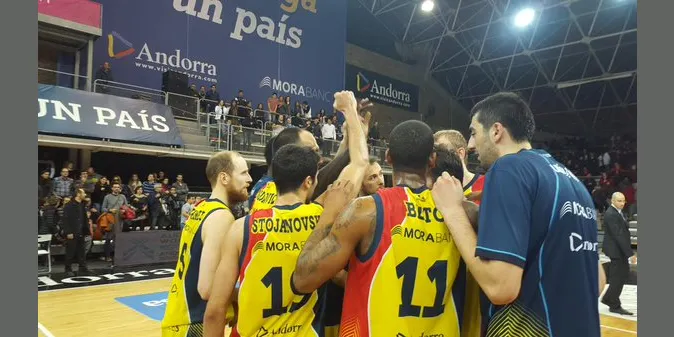 El MoraBanc Andorra, novè a l'equador de la Lliga ACB