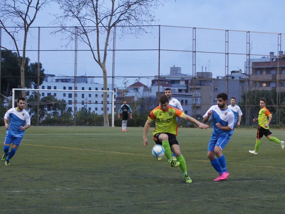 Partit intens el que es va viure a Can Buxeres