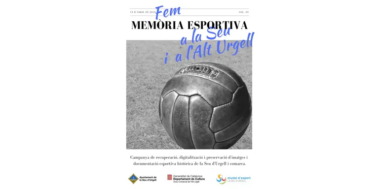 Es reactiva la campanya ‘Fem memòria esportiva a la Seu i a l’Alt Urgell’