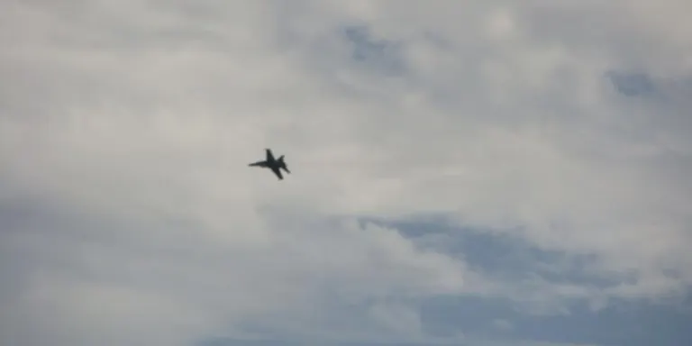 Dos avions militars de Saragossa sobrevolen el Pirineu