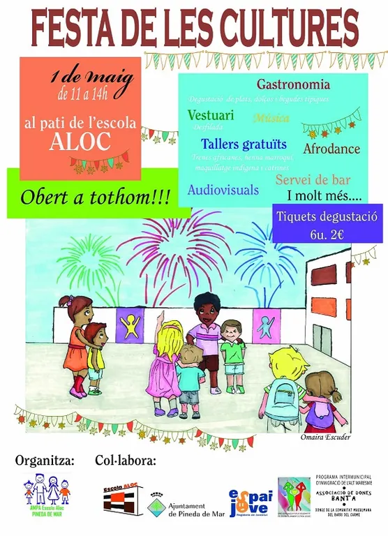 Festa de les Cultures a l'Escola Aloc