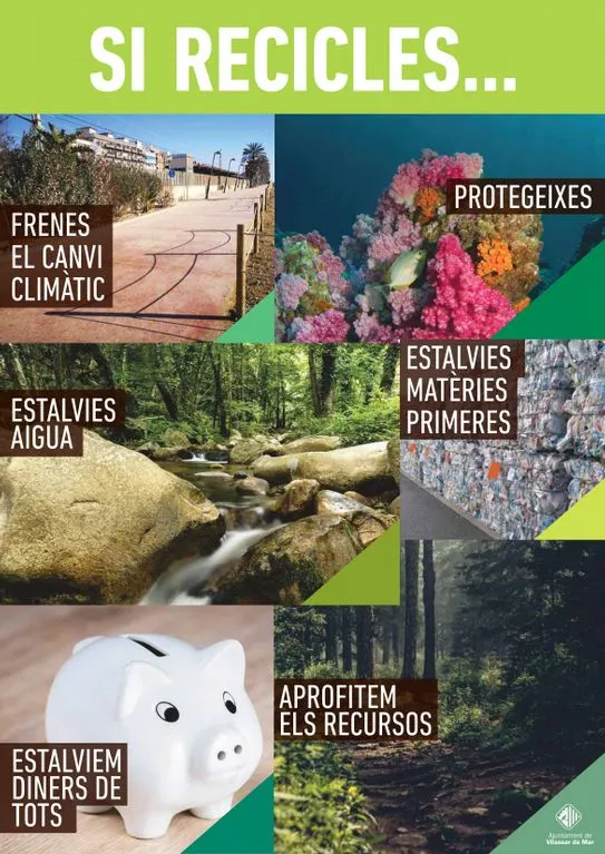 En marxa la nova campanya per reciclar més i millor a la vila