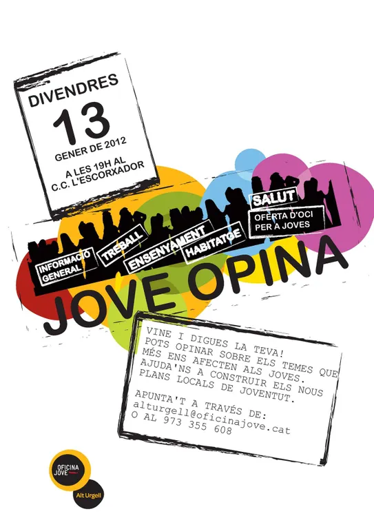 L'Oficina Jove de l'Alt Urgell promou la participació dels joves