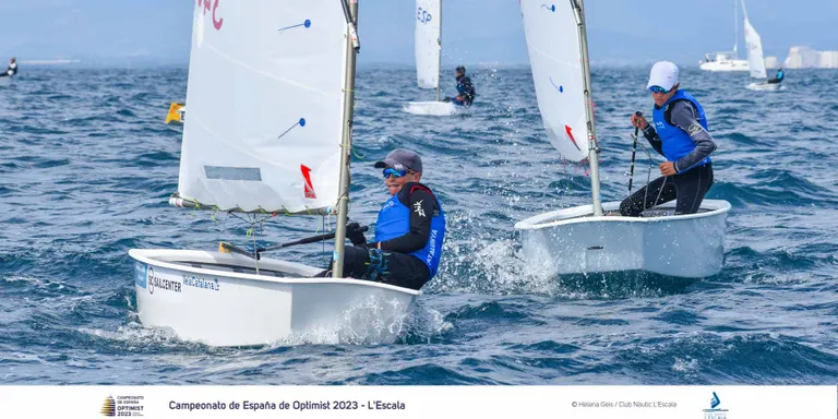 El regatista del Club Nàutic Cambrils, Joan Domingo, es proclama campió d’Espanya d’Optimist a l’Escala