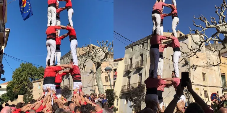 Les colles vallenques clouen temporada a Vila-rodona