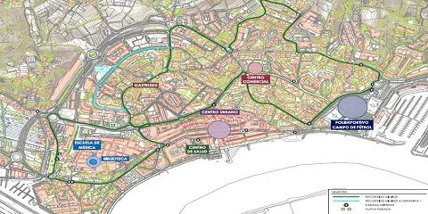 EN BUSCA DE LA MEJOR RUTA PARA EL MINIBUS