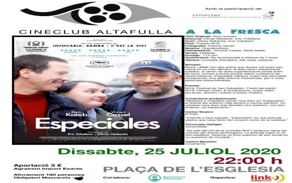 Altafulla recupera el cinema a la fresca a la plaça de l’Església