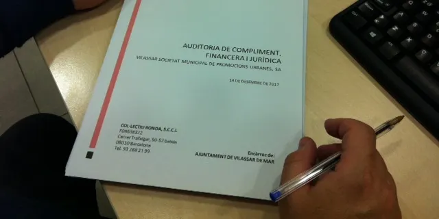 L’Ajuntament presentarà en un acte públic els resultats de l’auditoria de la SA