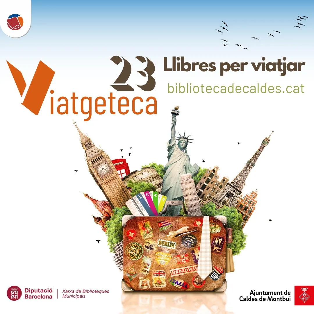 La biblioteca de Caldes posa al servei dels amants dels viatges tot un fons de guies, revistes i llibres