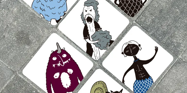 El projecte 'He vist un monstre!' creix i estén la por tradicional catalana a les aules i aparadors de la Garriga