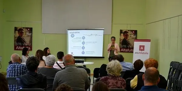 26M / Ara Altafulla divideix en petites accions del dia a dia i en projectes de gran envergadura els eixos més destacats del programa