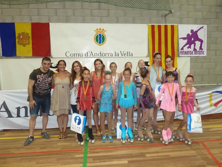 Aina Rubio i Paula Moliné, classificades pels Campionats de Catalunya de Patinatge