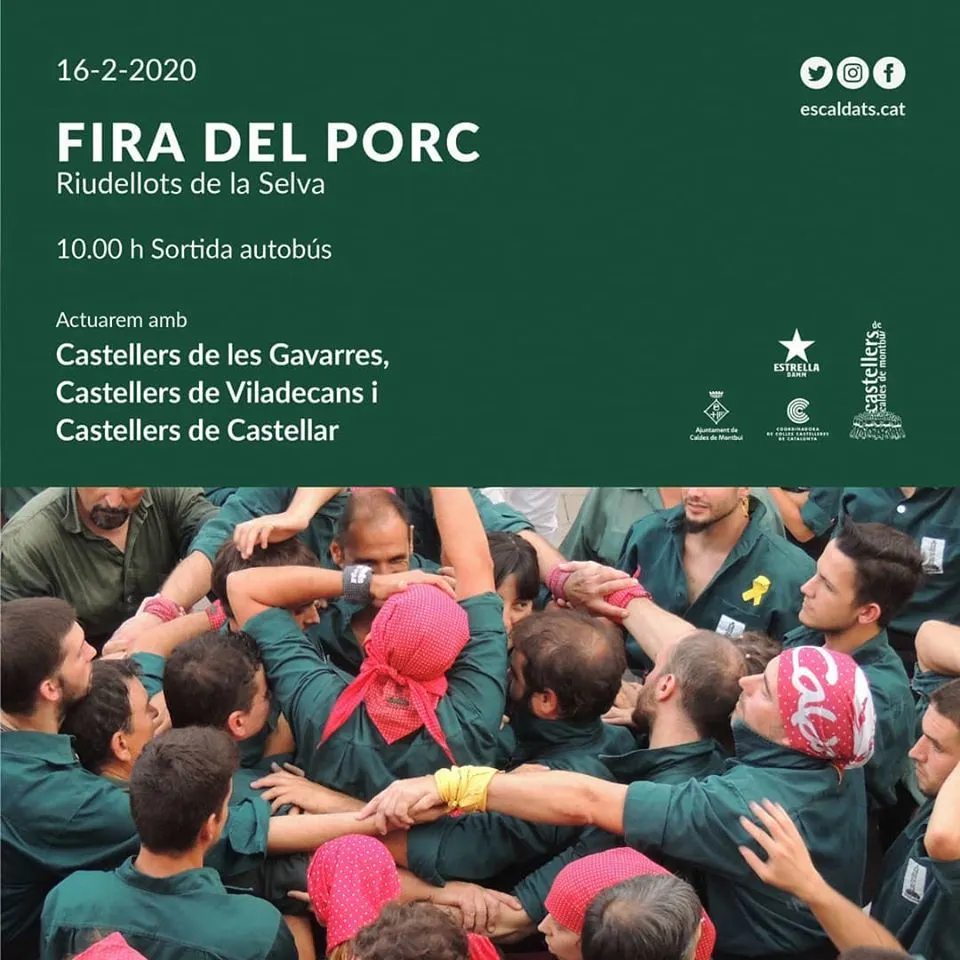 Comença una nova temporada pels Castellers de Caldes