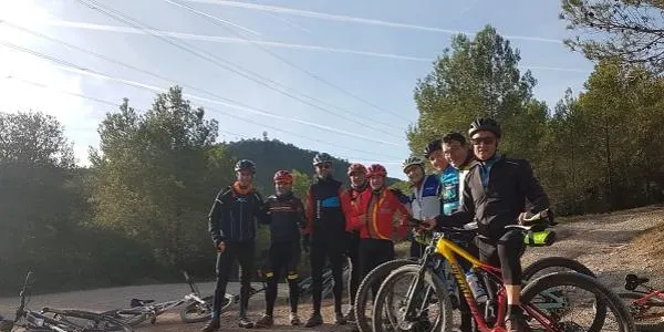 Resistència heroica dels ciclistes que han participat en la Titan de la Penya Ciclista Altafulla