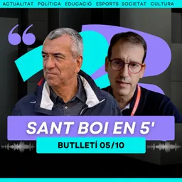 El balanç dels aiguats, les inundacions a Balmes i la caiguda del sostre de la biblioteca | Sant Boi en 5 minuts (05/10/2026) - episode art