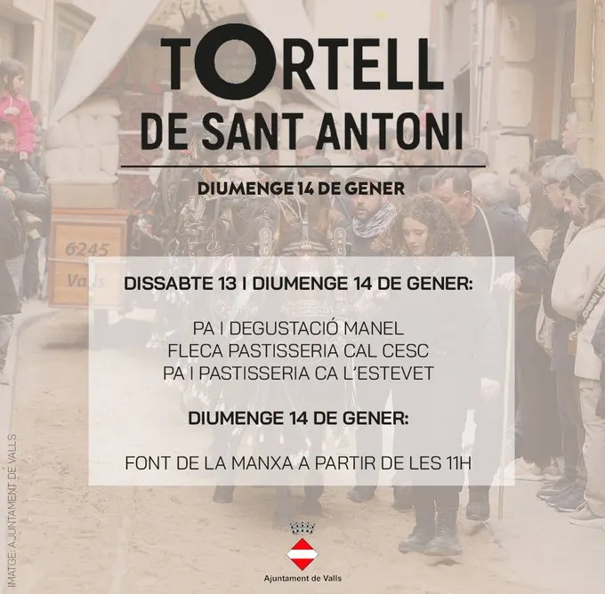 Els Tres Tombs tornen a oferir els Tortells de Sant Antoni
