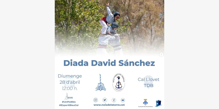 Els Nois celebren diumenge la Diada David Sánchez