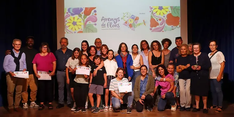 S'entreguen els premis de l'11è concurs floral de l'Arenys de Flors