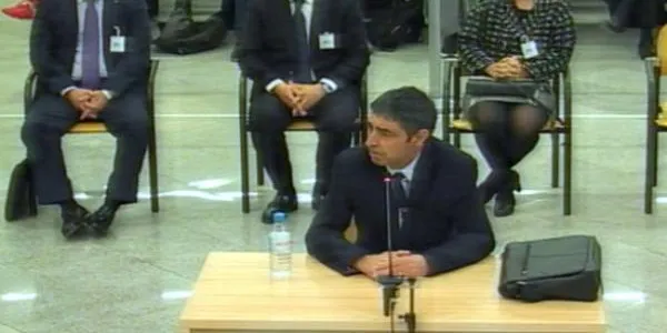 Josep Lluís Trapero i l’excúpula d’Interior, absolts