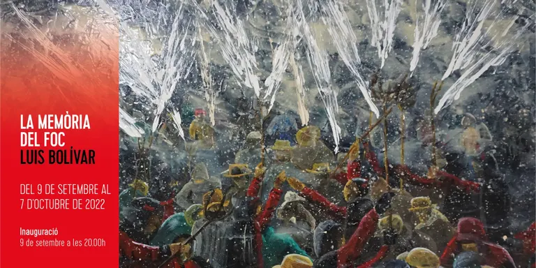 Darrer dia per poder veure l’exposició ‘La memòria del foc’ de Luís Bolívar a la sala Àmbits
