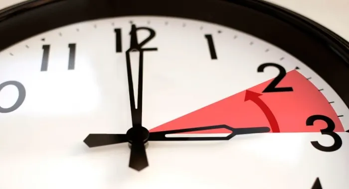 Canvi d'hora la matinada de dissabte a diumenge