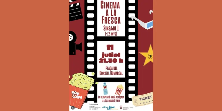 El Consell d'Adolescents de Solsona organitza demà una sessió de cinema a la fresca