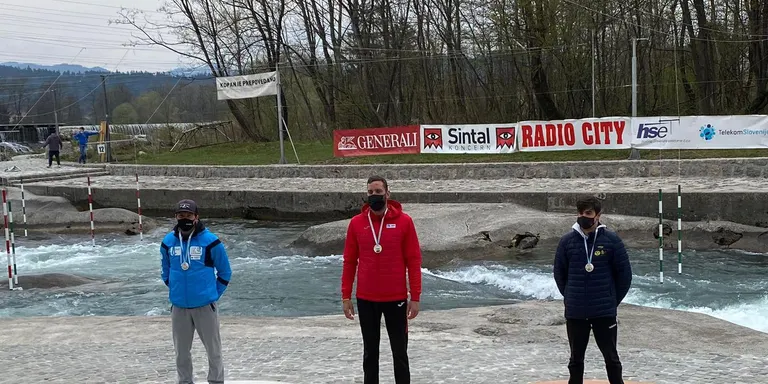 Podi de Miquel Travé a l'ECA European Open d'eslàlom