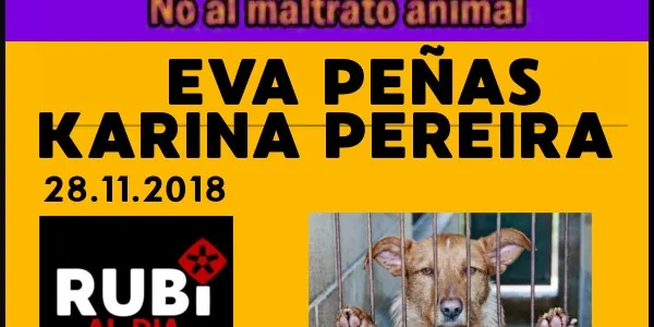 EVA PEÑAS y KARINA PEREIRA - NOMA (no al maltrato animal)