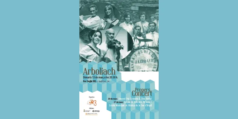 Arboliach actua en el 3r Cicle de Cantautors i Música Folk de la Seu