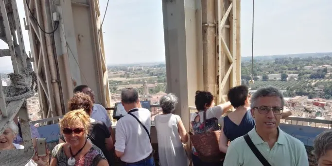 Visites solidàries al campanar pel Festival de Música de Santes Creus