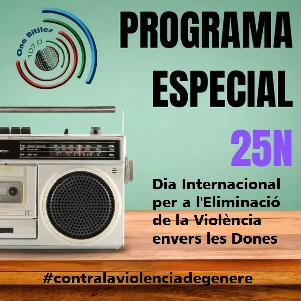 Especial contra la violencia de génere.