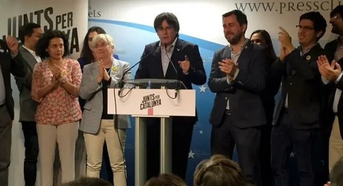 Puigdemont i ComÃ­n seran eurodiputats (Foto: EFE) 