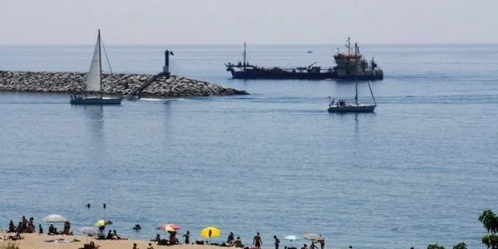 La sorra del fons marí davant la costa d’Arenys de Mar té una bona qualitat