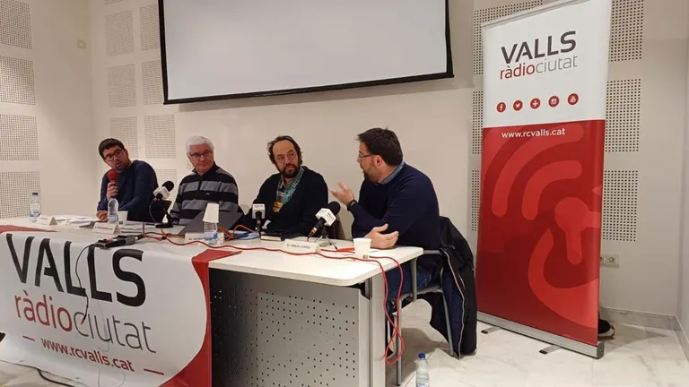 Ràdio Ciutat de Valls celebra una taula rodona de periodistes pel seu 5è aniversari