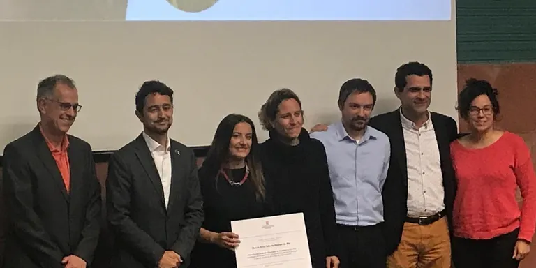 El Pérez Sala rep el premi Escoles Verdes 2019 que atorga la Generalitat de Catalunya