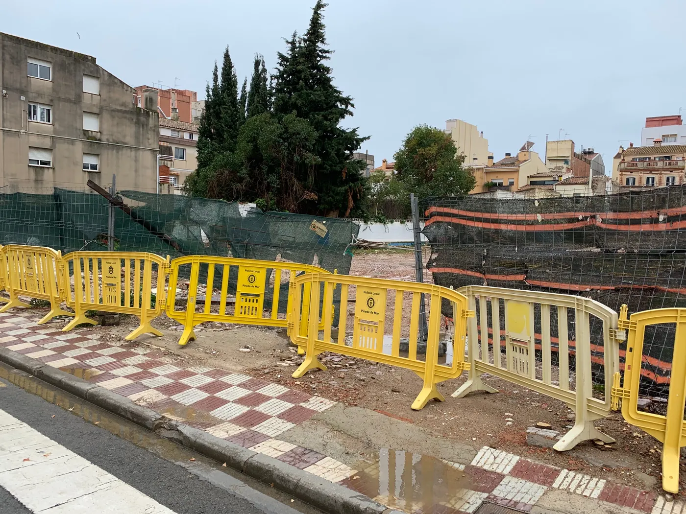 ERC-JxP demana a l'equip de govern millores en la seguretat de la finca on es va ensorrar un edifici el 2018