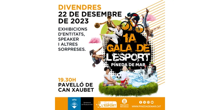 Divendres es celebrarà la 1a Gala de l'Esport amb un reconeixement al món esportiu local
