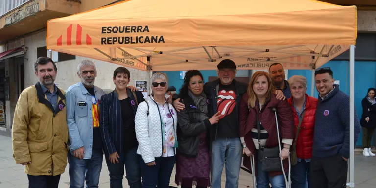 ERC-JxP porta a Poblenou la campanya Dones amb tots els drets