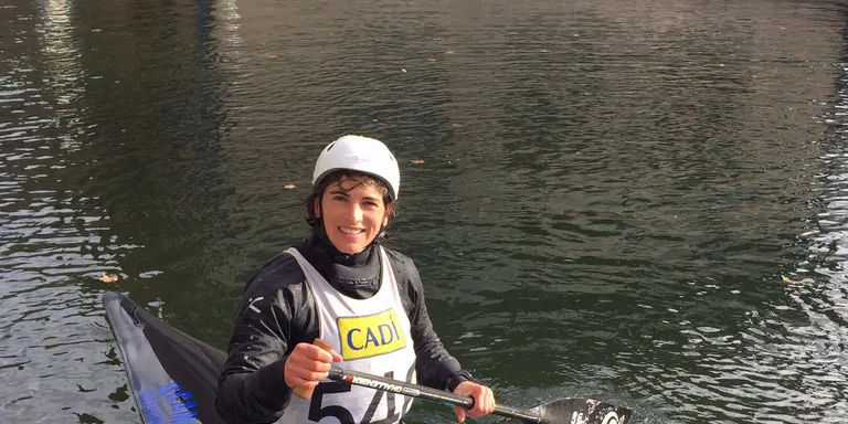 Maialen Chourraut es torna a entrenar al Parc del Segre