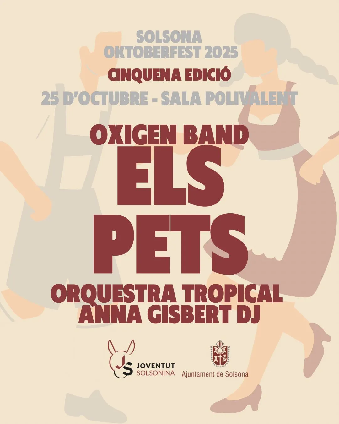 Prop de 700 persones ja tenen entrades pel concert d'Els Pets de l'Oktoferfest a Solsona